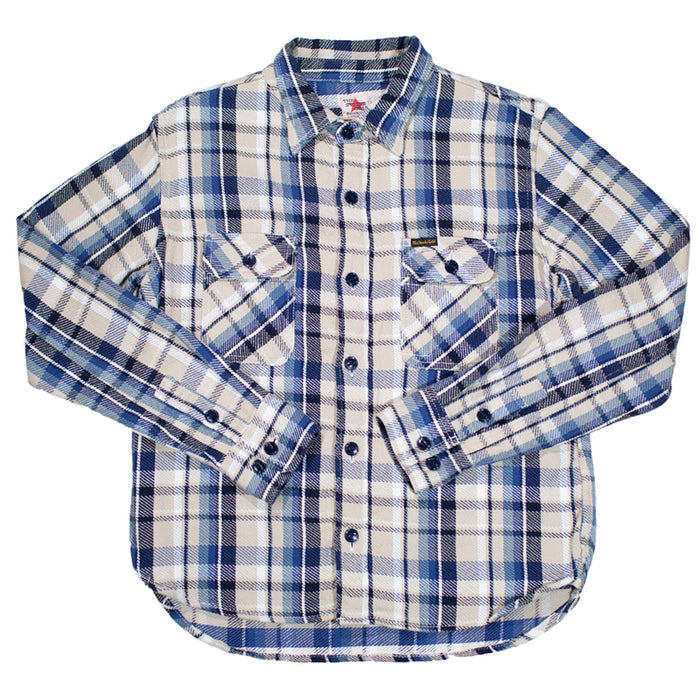 The Strike Gold - Black/Blue/Beige L/S Shirt