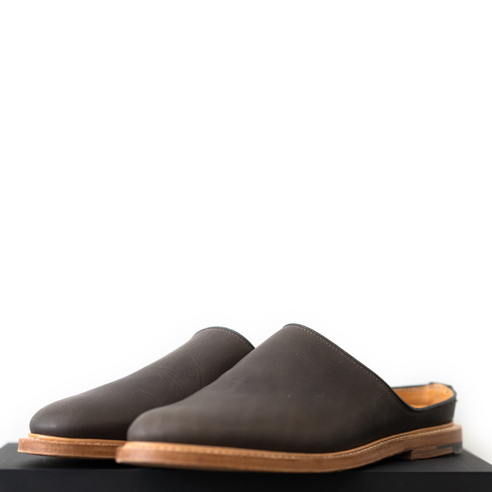 Viberg - Clove Oiled Calf Mule Slipper 2010 Last