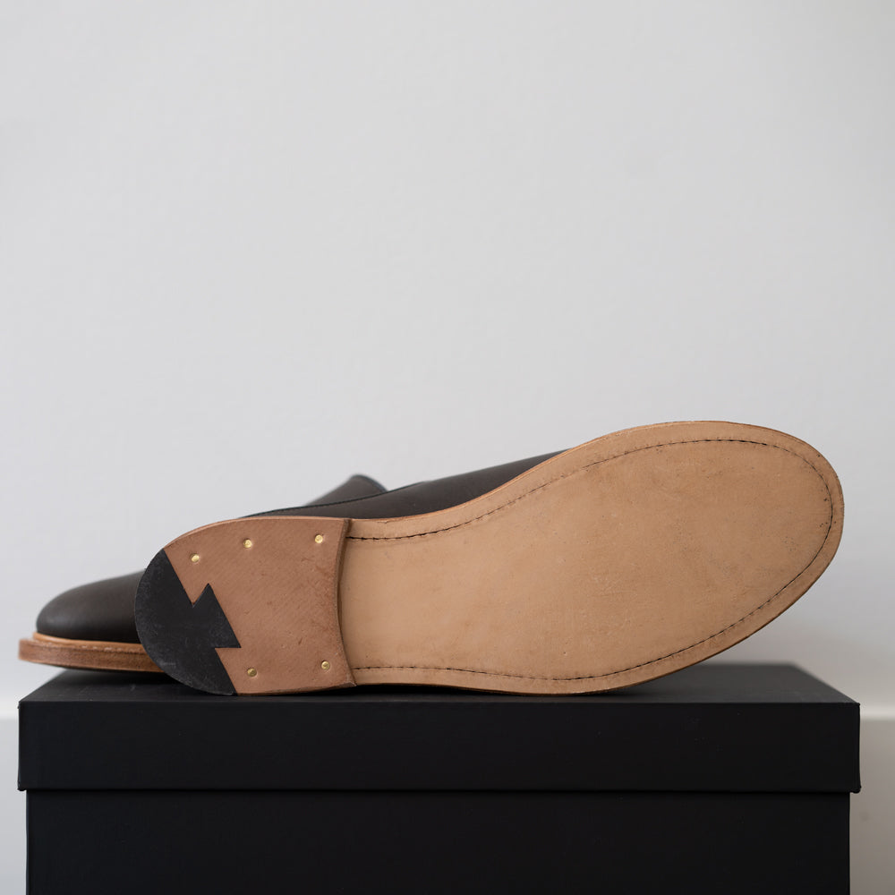 Viberg - Clove Oiled Calf Mule Slipper 2010 Last