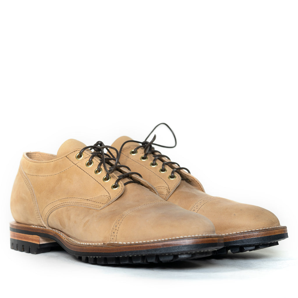 Viberg - Faded Wheat Chamois 145 Oxford Shoe 2030 Last