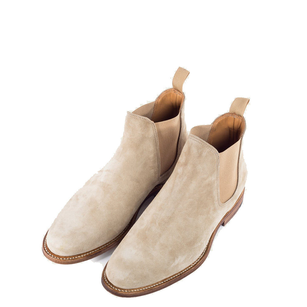 Viberg - Milkshake Suede Chelsea Boot 2050 Last
