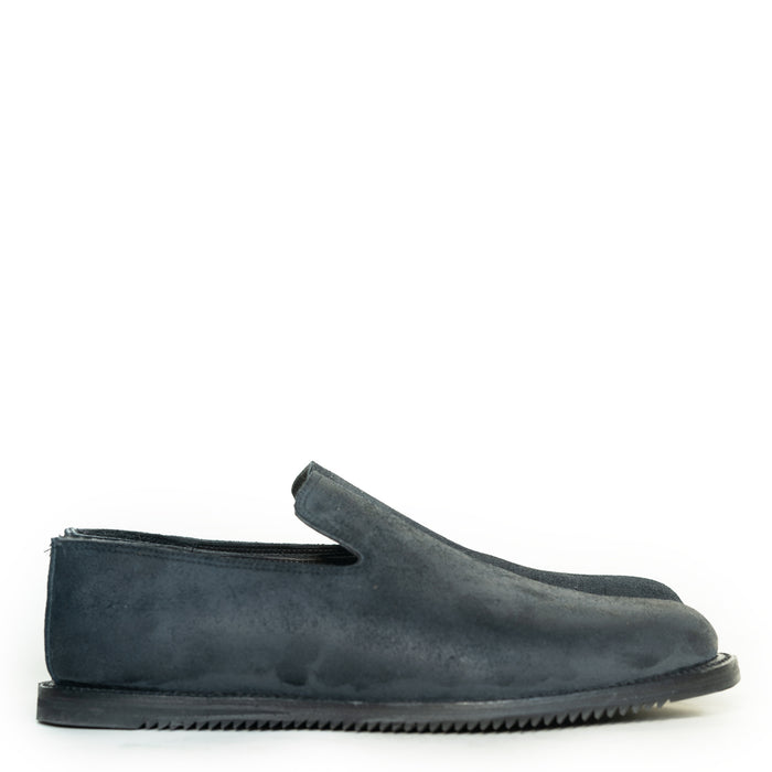 Viberg - Petrol Chamois Roughout Slipper 2010 Last