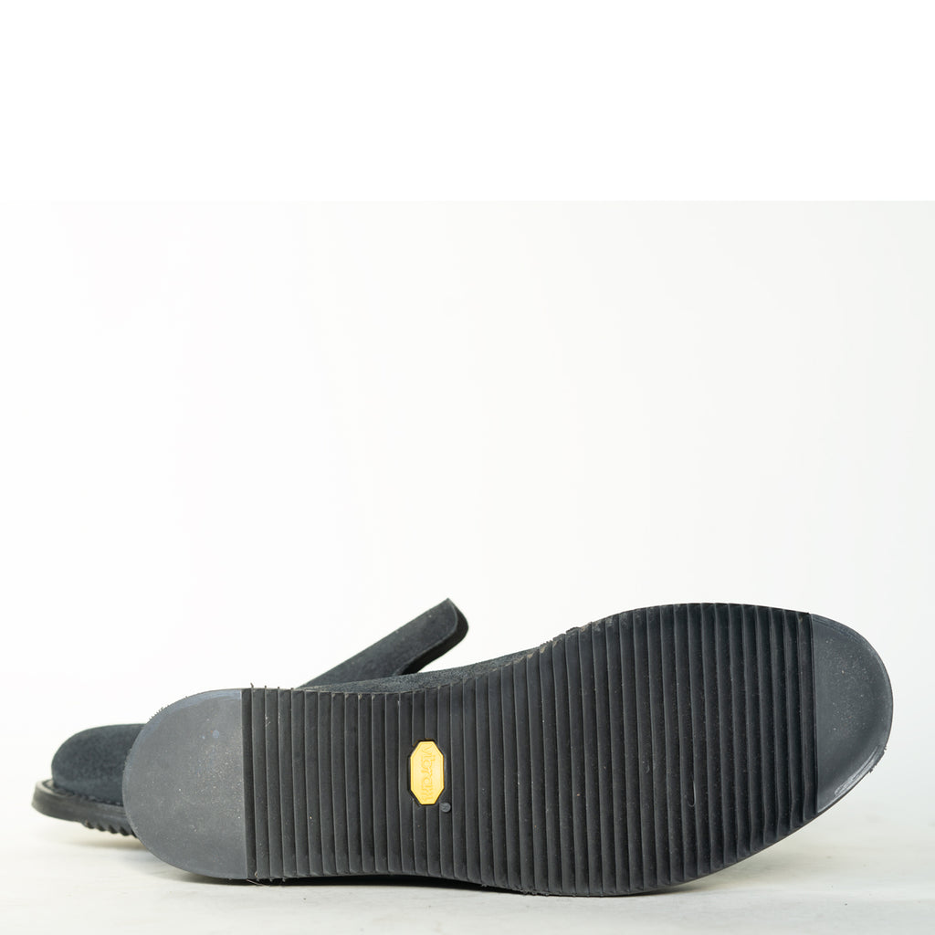 Viberg - Petrol Chamois Roughout Slipper 2010 Last