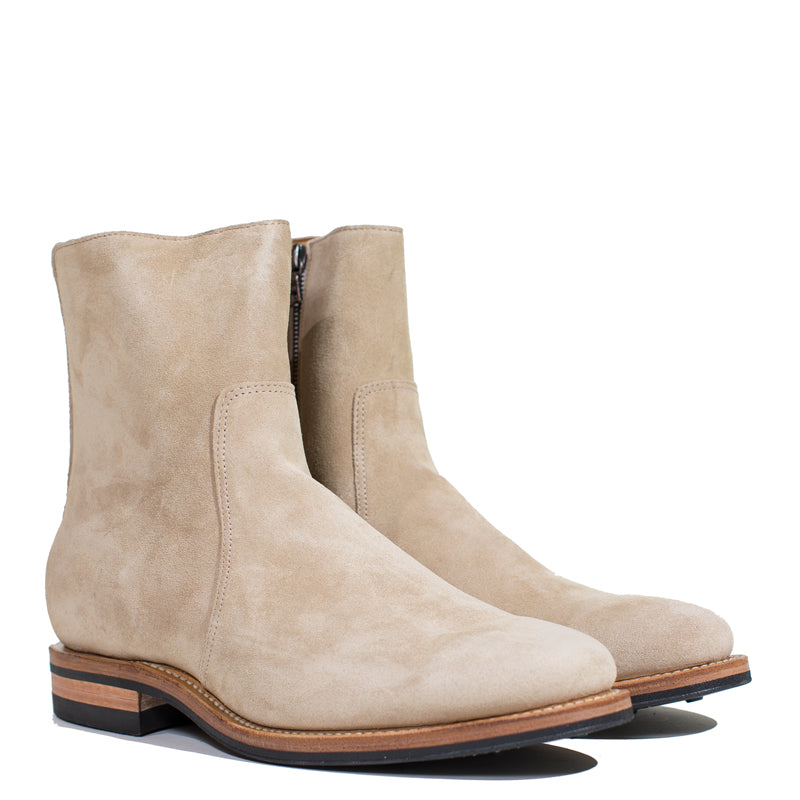 Viberg - Milkshake Suede Sidezip 2050 Last