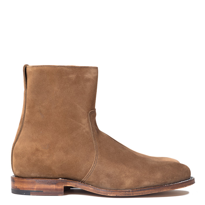 Viberg - Snuff Suede Sidezip Boot 2050 Last