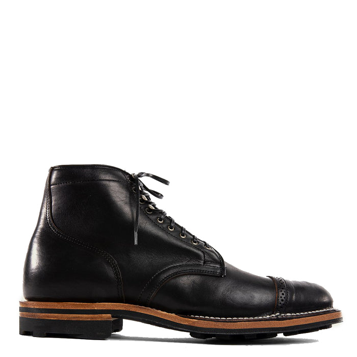 Viberg - Black Teacore Latigo Horsehide Service Boot 2030 Last