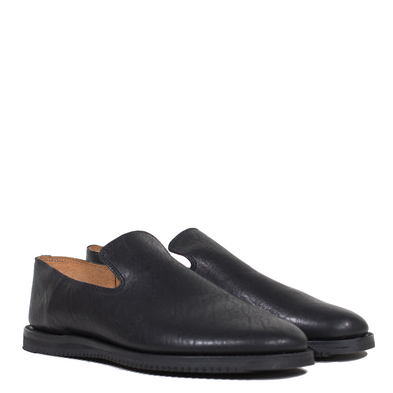 Viberg - Washed Horsehide Mini Ripple Slipper 40218 LAST