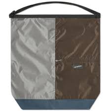 Nanamica - Large Utility Shoulder Bag - Grey and Brown