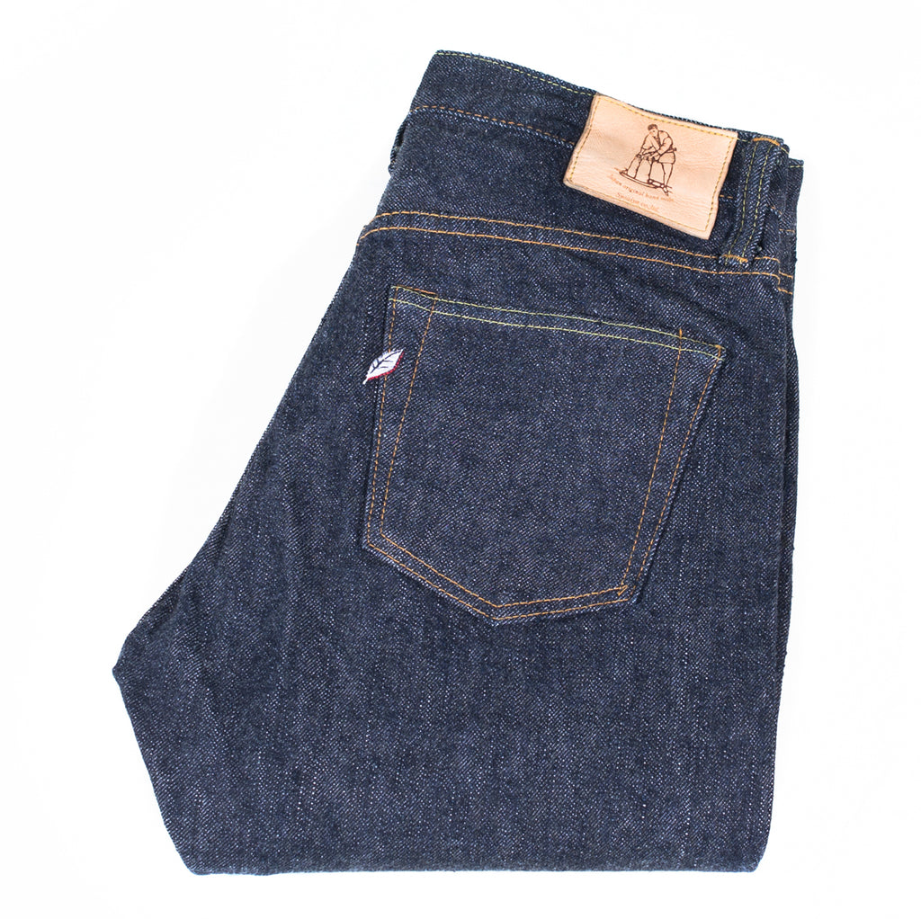Pure Blue Japan - PBE-019  17.5oz Pop up Beige Relaxed Tapered