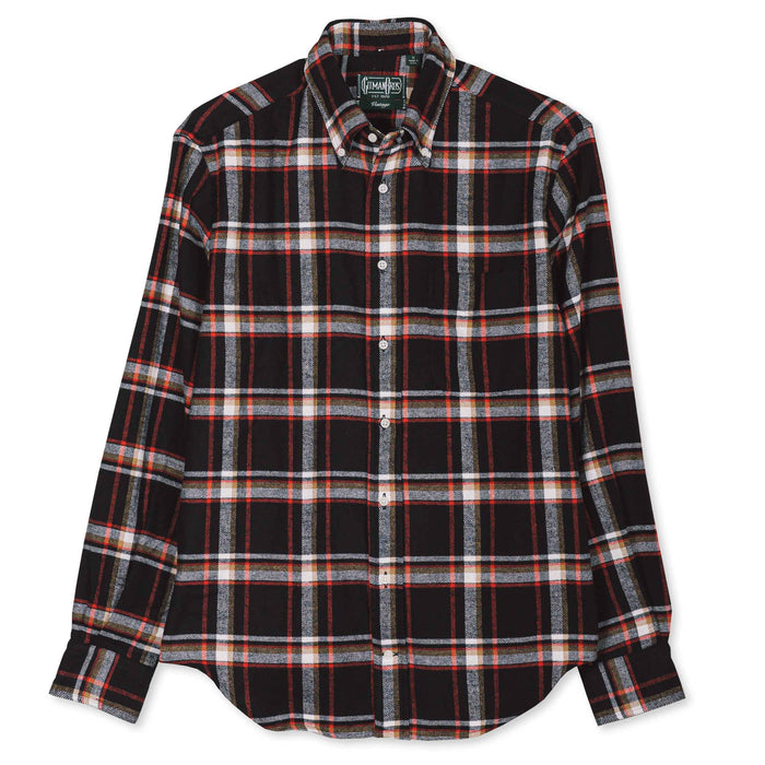 Gitman Vintage - Red Country Plaid Flannel Button Down Shirt