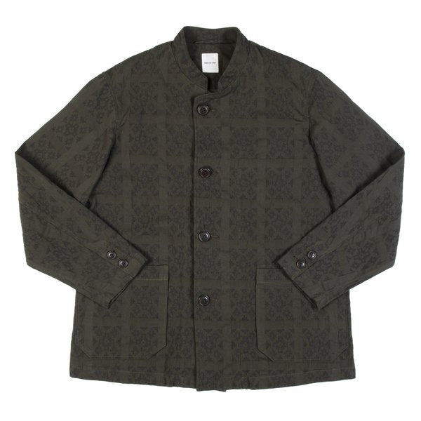 Sage de Cret - Khaki Cotton Jacquard Jacket – Miloh Shop