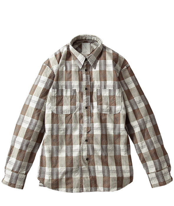Soulive - Cloudy Nel Brown Button Up Shirt