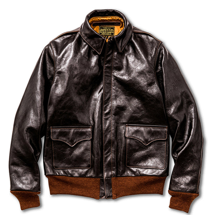 The Real Mccoy's - Type A2 Horsehide Brown Leather Jacket