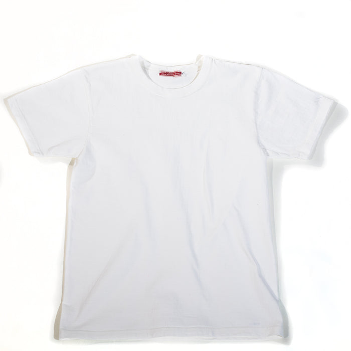 The Strike Gold - White Loopwheeled T-Shirt
