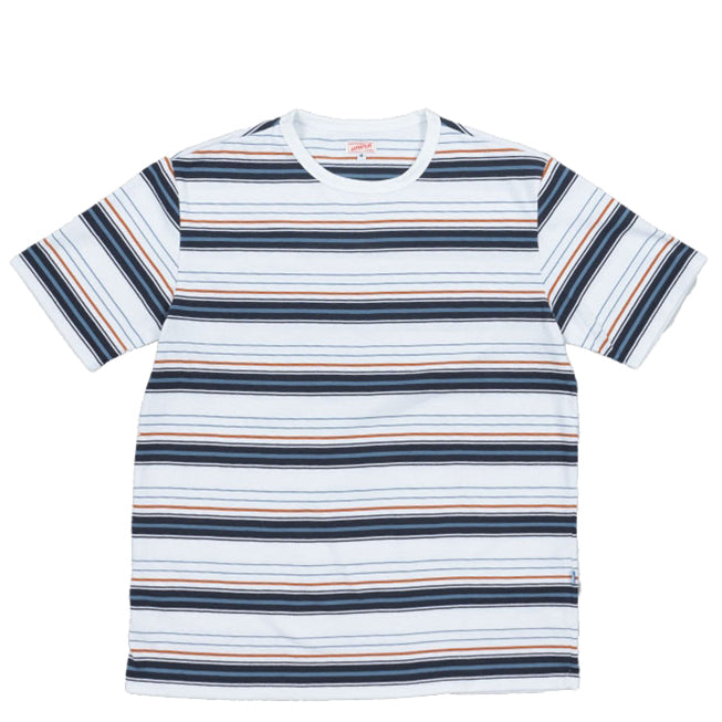 Arpenteur - White, Orange, Navy Blue, Match T-Shirt