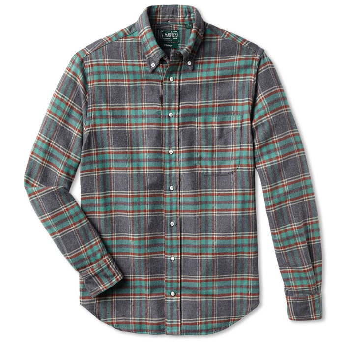 Gitman Vintage - Soft Green Flannel Button Down Shirt