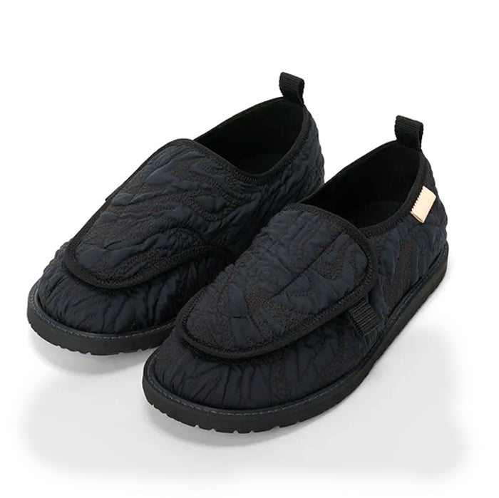 Hender Scheme - Black Medi Mocca Quilting Shoes