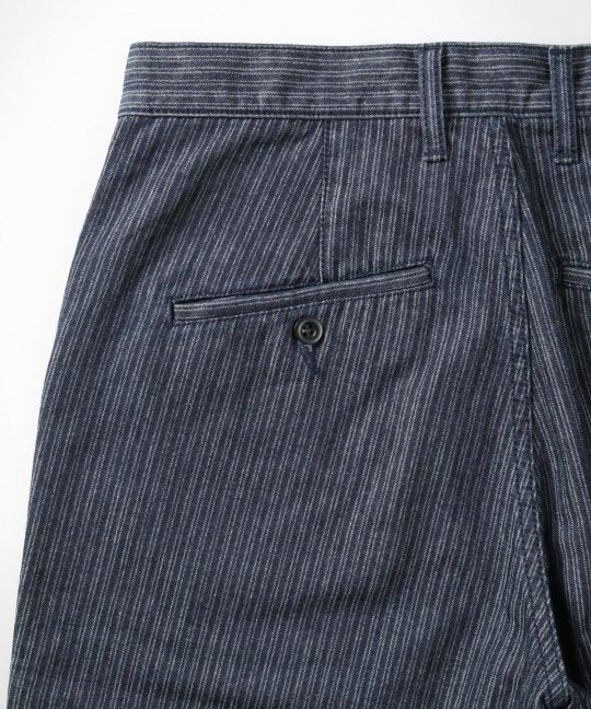 Japan Blue - J3230J07 Dobby Stripe Denim Shorts