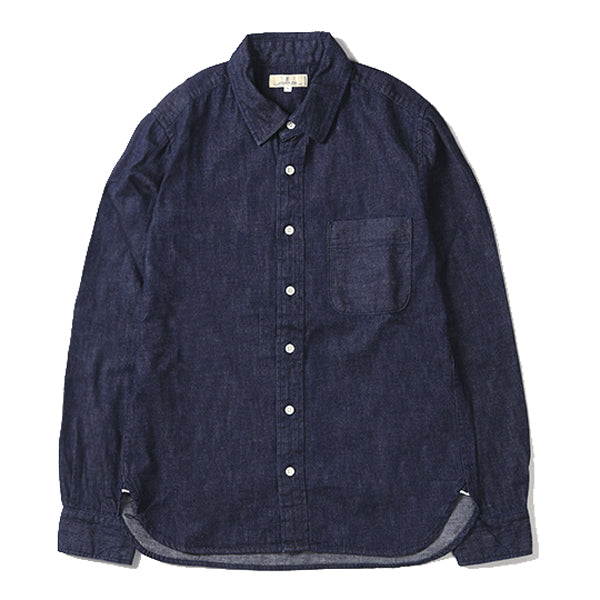 Japan Blue - 8 Oz. Selvedge Denim Button Up Shirt
