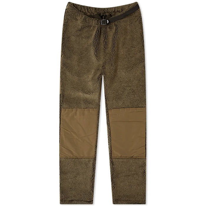 orSlow - Olive Boa Fleece New Yorker Pants