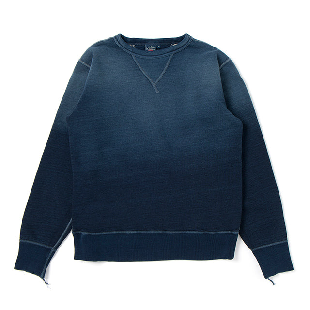 Studio D´Artisan - Real Aging Indigo Dyed Gradient Loopwheeled Sweater