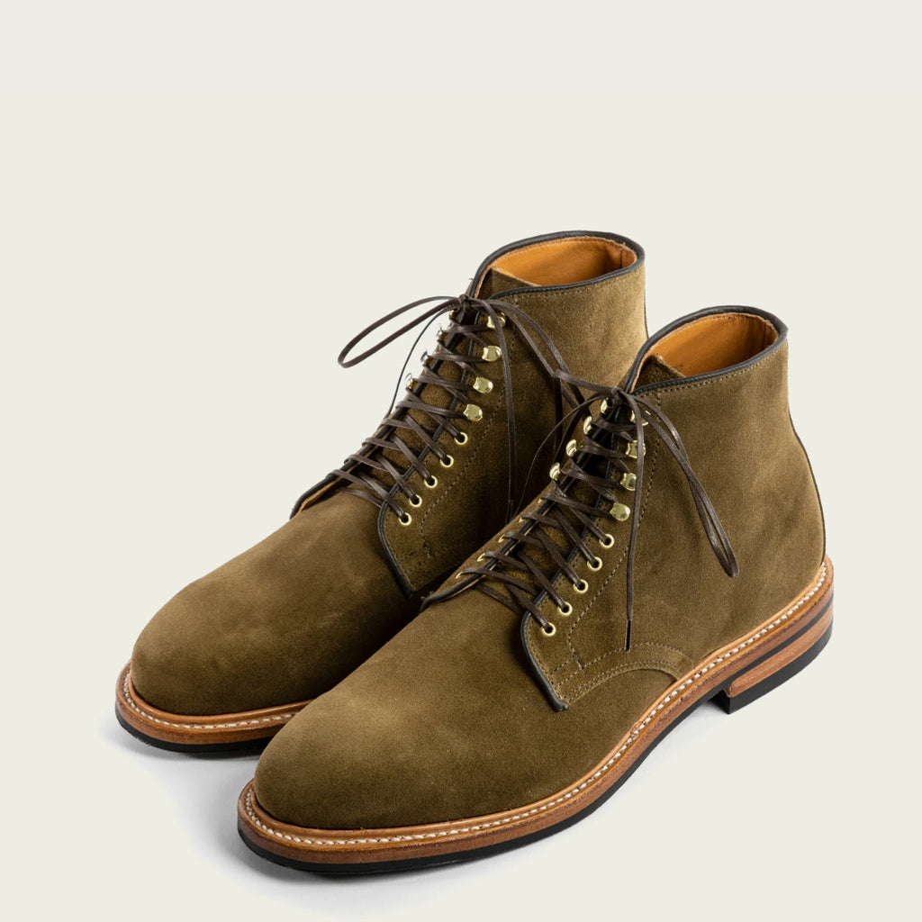 Viberg - Bamboo Calf Suede Derby Boot 2020 Last